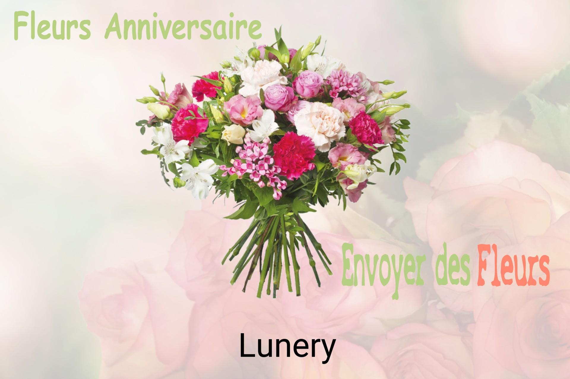 Bouquet de fleurs d’anniversaire livré à Lunery